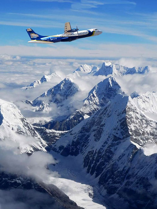 Mountain Flight for Kailash Darshan