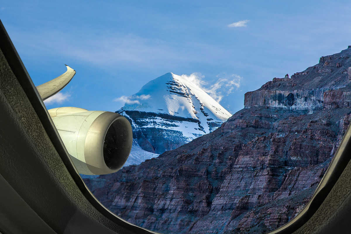 Kailash Mansarovar Aerial Darshan by Chartered Flight