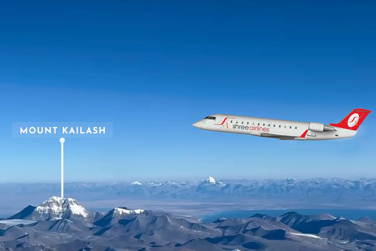 Mt. Kailash Mountain Flight