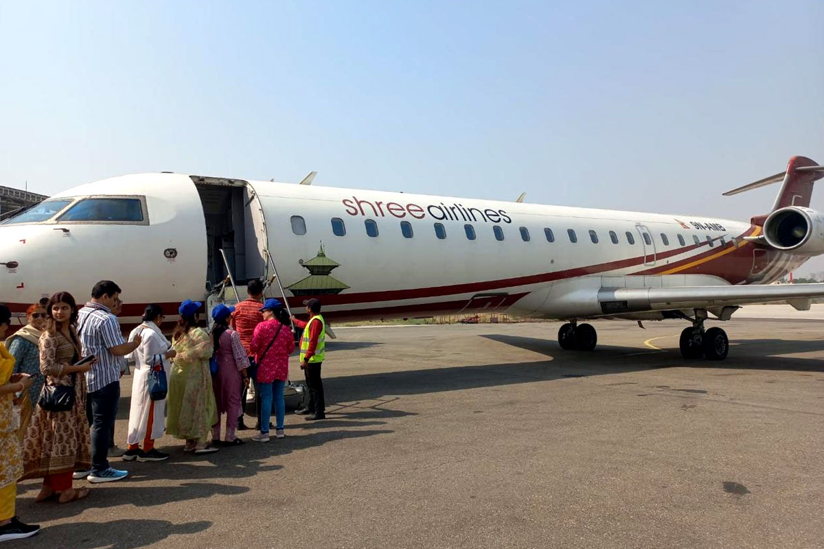 Shreeairlines kailash darshan