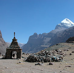 The holy kailash in tibet