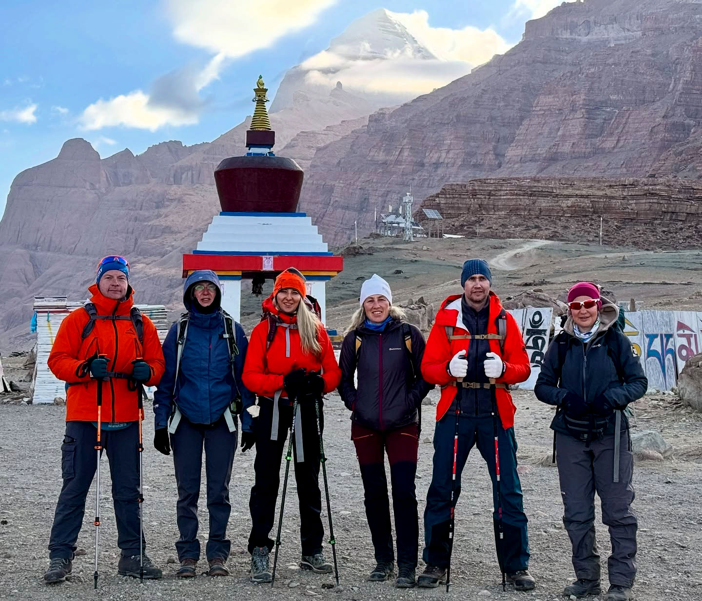 American citizens during their spiritual journey to Kailash Mansarovar Yatra via Nepal and Tibet
